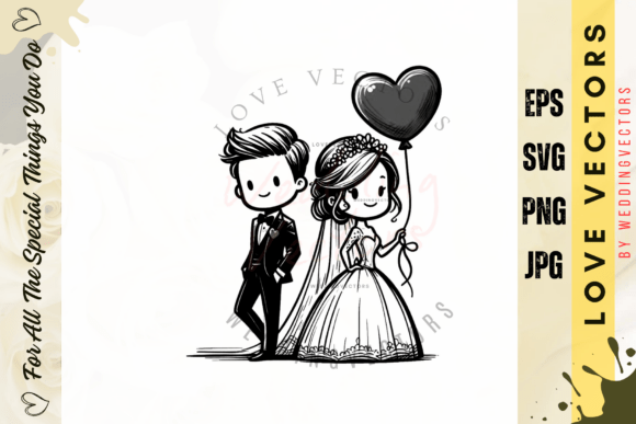 Romance in Every Detail: The C4956 Wedding Graphics Collection