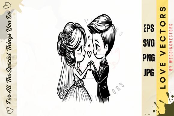 Timeless Romance: A Graphic Set for Wedding Designs