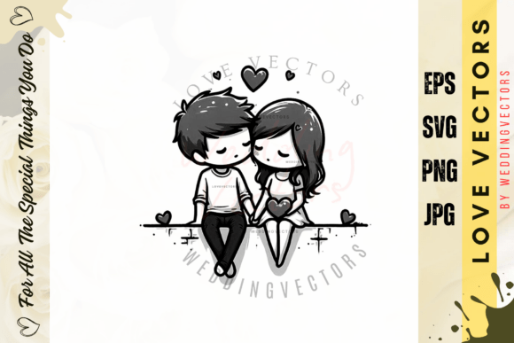 Wedding Couple & Love Vectors: A Designer's Romance